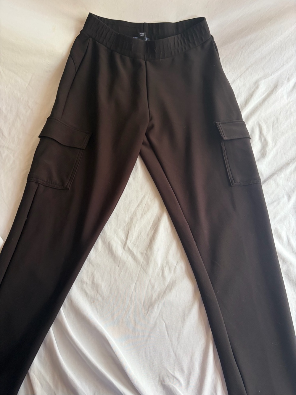Coldwater Creek Navy Classic Fit Pull-On Pants Women’s M 10-12 Elastic Waist